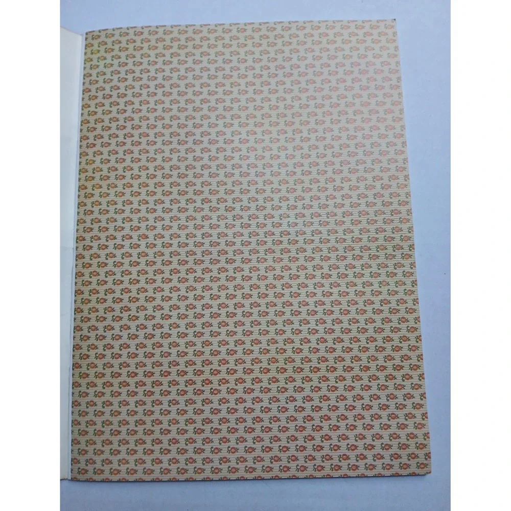 VINTAGE 'READY-TO-USE DOLLHOUSE WALLPAPER' KATZENBACH‎ & WARREN 1977 SIX DESIGNS